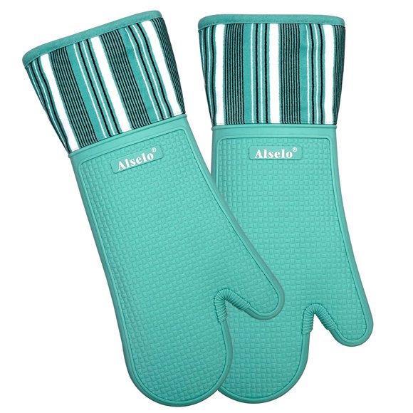 Guantes de horno Alselo 19 cm x 41 cm resistentes al calor