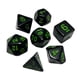 thumbnail image 2 of Juego De Dados Poliédricos De 7 Piezas Juguete De Entretenimiento Para Suministros De Fiesta De Entretenimiento Verde, 2 of 5