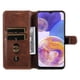 thumbnail image 4 of Funda Billetera para Samsung Galaxy A23 con Porta Tarjetas y Soporte Ajustable Marrón, 4 of 6
