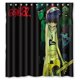 thumbnail image 1 of Cortina de ducha Gorillaz, juego de cortinas de baño con ganchos, tamaño 60 x 72 pulgadas, 1 of 3
