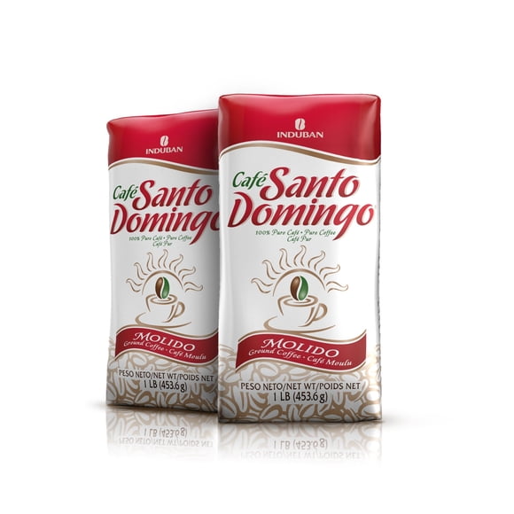 Café molido Café Santo Domingo, tostado medio, 473 ml x 2