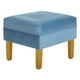 thumbnail image 2 of Pouf Sky 1c Felpa 01 Azul Petroleo, 2 of 3