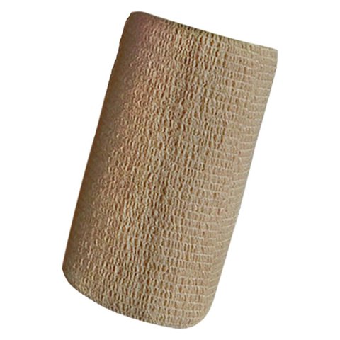 Ioensy - Envoltura Veterinaria De 4 Pulgadas De Ancho, No Tejida, Elástica, Autoadherente, Para Perros, Mascotas, Tobillo, Color Caqui