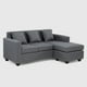thumbnail image 3 of Seccional Charlotte 3.1 Intercambiable Tela Gris, 3 of 8