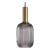 Genérico - Lámpara Colgante Moderna Ajustable Cristal Techo Ondulación