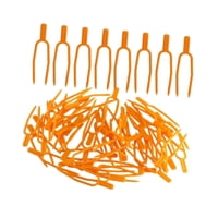 Magideal - 100 X Arreglar Abrazaderas Para Vides De Plantas, Herramientas De Jardín, Compactos, Versátiles, Para Asegurar El Suministro, Horquillas De Plantas, F