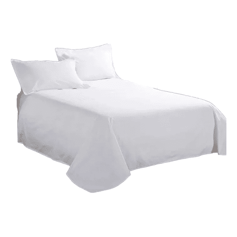Genérico - Juego Sabanas 200 Hilos Algodon 2 Plazas 4 Piezas