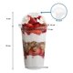 thumbnail image 3 of 100 Vasos Plasticos Desechables Vaso Tapa Domo Sin Hoyo 20oz Color Transparente, 3 of 8