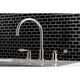 thumbnail image 2 of Grifo Kingston Brass KS8926DFL de 8 a 16'' de instalación amplia, níquel pulido, 2 of 5