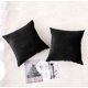 thumbnail image 3 of Funda de almohada NiNi ALL 45x45 cm Terciopelo negro - Juego de 2, 3 of 6