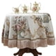 thumbnail image 1 of Mantel de chenilla con borlas, mantel de mesa, mantel de mesa de café, mantel de toalla, tela a prueba de polvo, 1 of 5