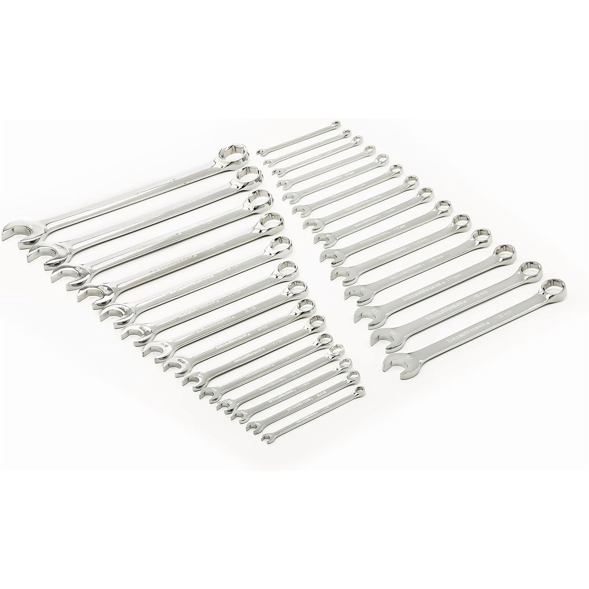 Juego De Llaves Combinadas Gearwrench, 28 Piezas, 6 Puntos, Sae Y Métricas