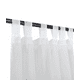 thumbnail image 1 of Set cortina velo liso presilla 145x230 cm, color marfil, 1 of 2