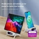 thumbnail image 2 of 15W Wireless Charging Phone Holder Para iPhone 13 14 15 Pro Max Samsung S23 S22 Xiaomi Mi 13 14 Fast Charging Dock Station-Blanco, 2 of 6