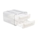 thumbnail image 5 of Soporte Para Huevos Para Cajón De Refrigerador, Caja De Almacenamiento Para Huevos Frescos Para Armario De Despensa, Color Blanco, 5 of 5