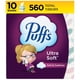 thumbnail image 1 of Pañuelos faciales Puffs, ultrasuaves, sin loción, 10 cubos x 56, 1 of 9