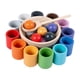 thumbnail image 5 of de en tazas Juguete Montessori Juguetes sensoriales preescolares Clasificador Entrenamiento Pensamiento lógico Motor fino para 3 4, 5 of 5