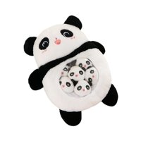 Bothyi - Muñeco De Peluche Extraíble, Cómodo Y Extraíble, Para Adultos, Familia De Pandas