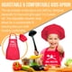 thumbnail image 3 of Set de delantal y gorro de chef para niños OUUKHGY Grill Maestro Black, 3 of 7