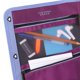 thumbnail image 4 of Estuche para lápices Five Star 28 cm 3 bolsillos Lila/Baya, 4 of 8