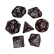 thumbnail image 5 of 7x Dados Poliédricos Smooth D4-D20 Para Ense?anza De Matemáticas Barra De Mesa Juegos De Mesa Marrón Argent, 5 of 5