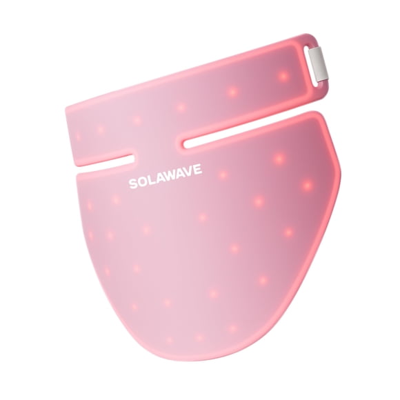 Máscara de Terapia de Luz Roja para Cuello y Pecho Solawave 4 Longitudes de Onda