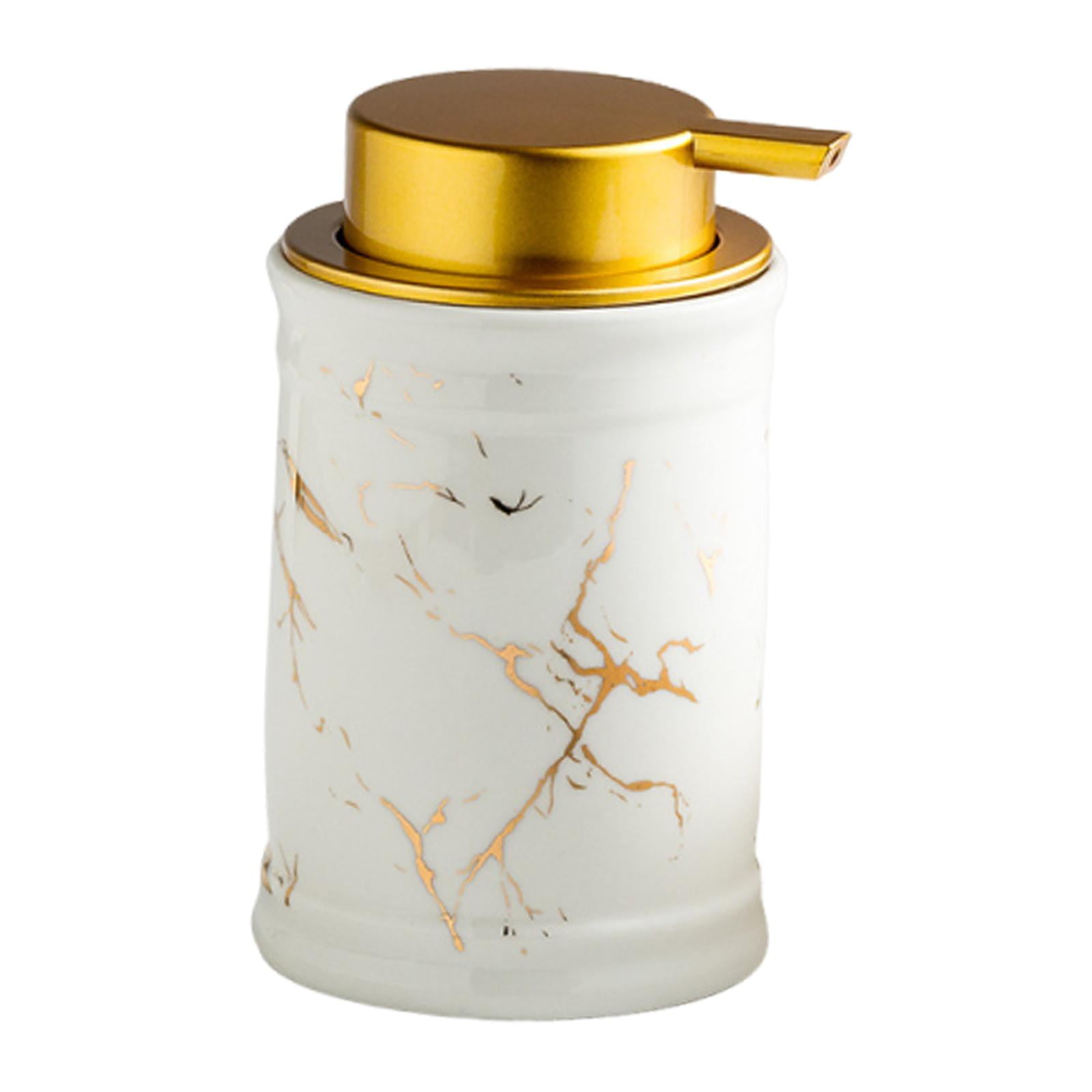 Magideal - Bomba De Bomba De Espuma De Dispensador De Jabón De Espuma Botella De Espuma Vacía De 320 Ml De Contenedor De Jabón De Espuma Fácil De Relleno Para El Patrón De Mármol