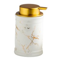 Magideal - Bomba De Bomba De Espuma De Dispensador De Jabón De Espuma Botella De Espuma Vacía De 320 Ml De Contenedor De Jabón De Espuma Fácil De Relleno Para El Patrón De Mármol