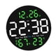 thumbnail image 2 of Reloj De Alarma Dst Digital De Pared Para Sala De Estar De La Sala De Estar Decoración Del Hogar Verde, 2 of 5