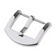 thumbnail image 1 of Hebilla pulida de acero inoxidable para correa de reloj genuina pin broche 16mm, 1 of 5