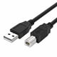 thumbnail image 1 of Cable MIDI USB B compatible con M-Audio Oxygen 25/Keystation 49 MK3/61 MK3/88 MK3/Mini 32 MK3, Native Instruments Maschine Mikro Mk3, teclado controlador Komplete Kontrol M32 A61, 1 of 4