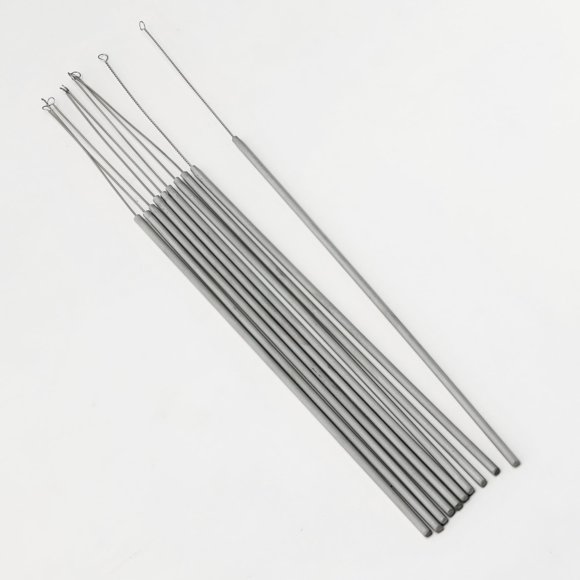 Paquete de 10 Asa de Inoculación Mountain Home Biological de Aluminio