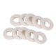 thumbnail image 3 of 10x Arandela de fieltro Cojín Cojín Kits de mantenimiento de accesorios Pieza de repuesto profesional Juego duradero para válvula de trompeta Cornet , Blanco, 3 of 5