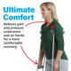 thumbnail image 3 of Juego de accesorios para muletas Crutch Comfort Deluxe, forro polar suave, gris, 3 of 4