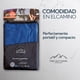 thumbnail image 2 of Pack Toallon y Toalla Microfibra Suede Azul azul, 2 of 4