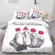 thumbnail image 1 of Save or Useful Themed Bedding Set Soft and Comfortable for All Seasons Ideal for Home and Bedroom Use, 1 of 1
