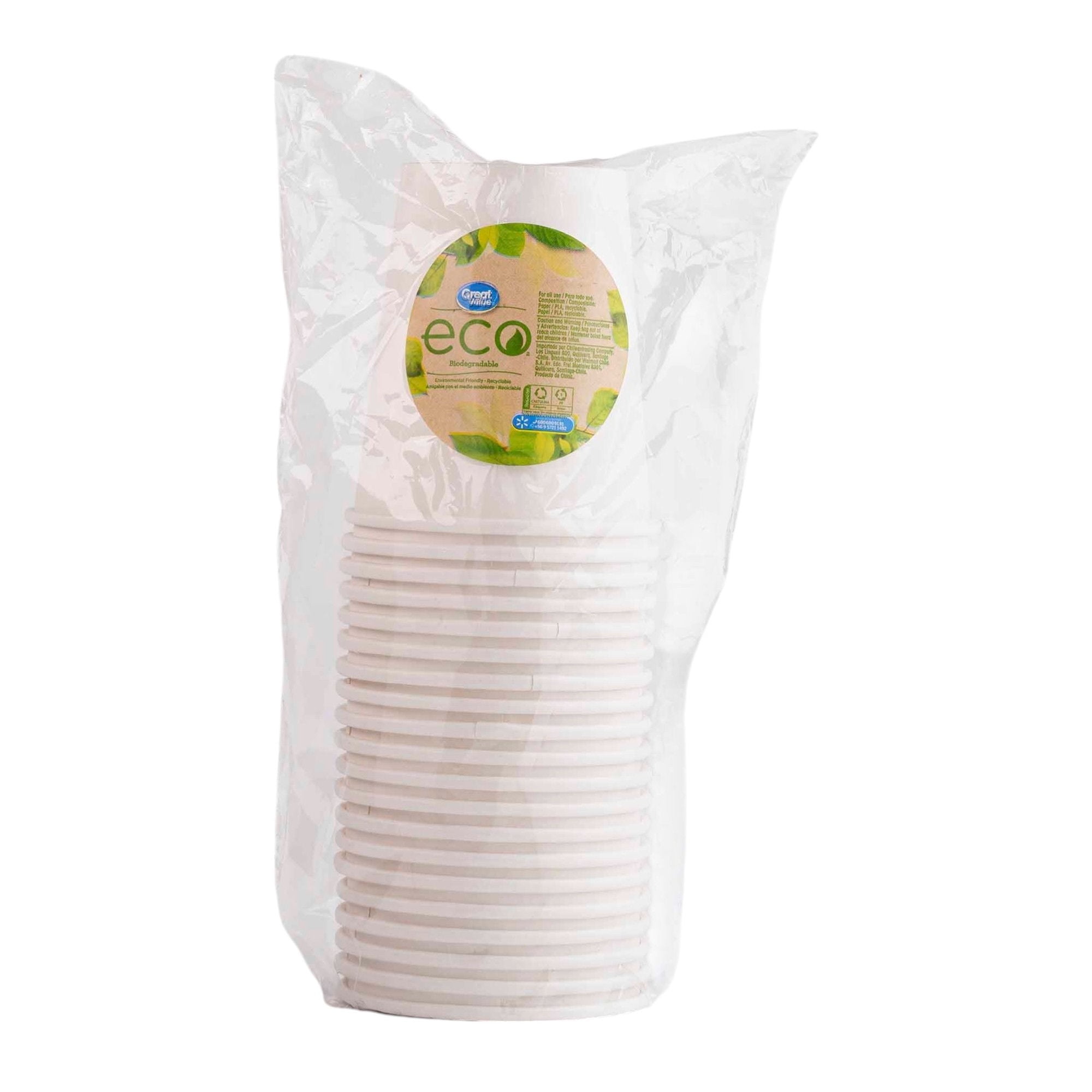 Vaso De Café Eco 20 Un Great Value