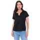 thumbnail image 1 of Polera Mujer Escote Aplicación Metálica Negro Corona, 1 of 5