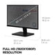 thumbnail image 5 of Monitor ViewSonic VS2447M, 24 pulgadas, 1080p, 75 Hz, FreeSync, HDMI, VGA, 5 of 7