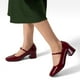 thumbnail image 2 of Zapato Taco Grueso Formal Simil Charol Mujer Weide GH171, 2 of 9