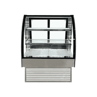 Vitrina Pastelera Curva Linea Market 700X700X1200 Norkalt