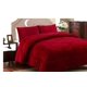 thumbnail image 1 of Cobertor Plush Con Chiporro Burdeo 2 Plazas + 2 Fundas Almohada, 1 of 2