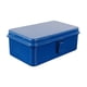 thumbnail image 5 of Caja De Almacenamiento De Hierro Estilo Retro Organizador De Notas Para Herramientas De Calcomanías Y Manualidades Almacenamiento Azul, 5 of 5