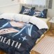 thumbnail image 1 of Akame Ga KILL Anime Home Bed 3-piece Set Classic Japanese Anime Polyester Wash Student Dormitory Set, 1 of 5