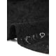 thumbnail image 5 of INSPIRE CHIC Bolero de Encaje para Mujer con Cuello Alto, Botón, Manga Corta, Cubierta de Hombros XL Negro, 5 of 6