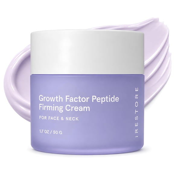 Crema hidratante reafirmante para rostro y cuello iRestore 50 g