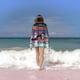 thumbnail image 2 of Primos Toalla de playa de secado rápido con diseño temático, regalo para mujeres y niñas, ideal para cumpleaños, fans, amantes de la música, uso en la playa o al aire libre, 78 × 180 cm, 2 of 6