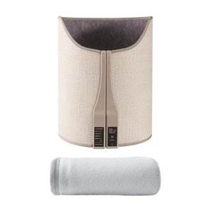 Bothyi - Calentador De Espacio Debajo Del Calentador De Escritorio Calentador De Pies Eléctrico Con Calentador De Panel Con Temporizador