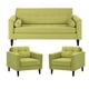 thumbnail image 1 of Sofa Retro 3 Cuerpos 1-1 Felpa Pistacho, 1 of 5