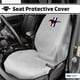 thumbnail image 2 of Protector de asiento de coche, toalla, armadura de asiento para Mustang Pony, gris, 2 of 8